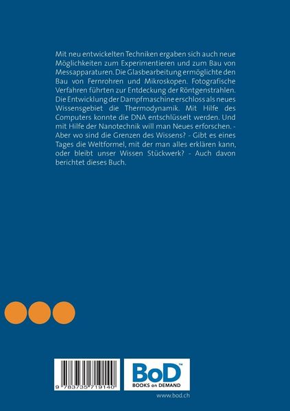 Produktbild: Technik als Motor des wissenschaftlichen Fortschritts