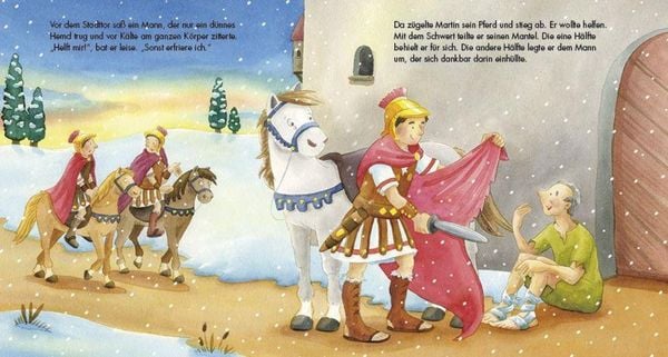 Produktbild: Die Geschichte von Sankt Martin (Pappbilderbuch)