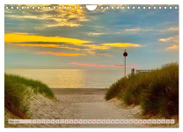 Produktbild: Fischland zwischen Ostsee und Bodden (Wandkalender 2026 DIN A4 quer), CALVENDO Monatskalender