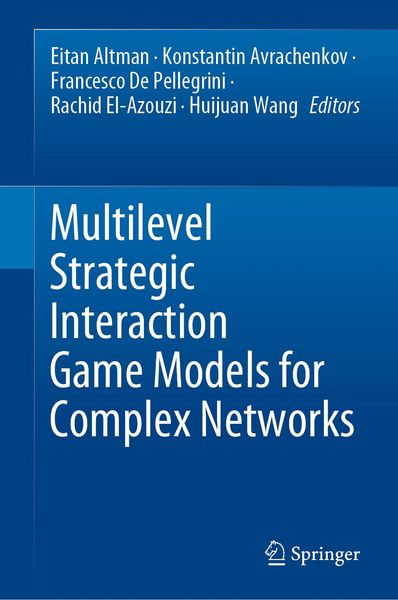 Produktbild: Multilevel Strategic Interaction Game Models for Complex Networks