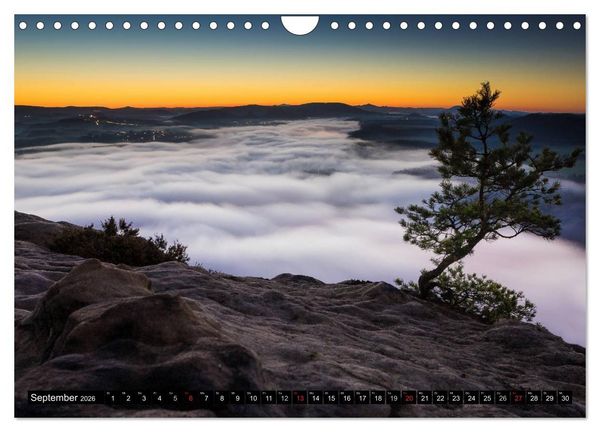 Produktbild: Bilder aus dem Nationalpark S&auml;chsische Schweiz (Wandkalender 2026 DIN A4 quer), CALVENDO Monatskalender