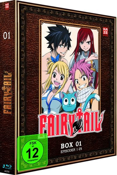 Produktbild: Fairy Tail - TV-Serie - Box 1 (Episoden 1-24) [3 BRs]