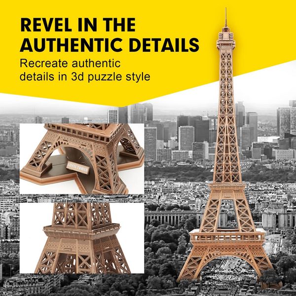 Produktbild: CUBICFUN - 3D Puzzle Eiffelturm 80 Teile