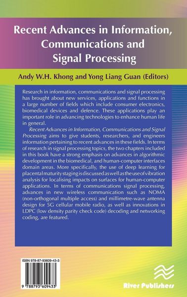 Produktbild: Recent Advances in Information, Communications and Signal Processing