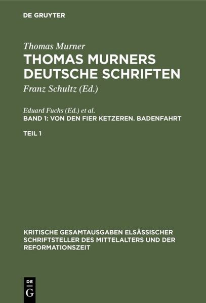 Produktbild: Von den fier ketzeren. Badenfahrt