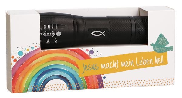 Produktbild: LED-Taschenlampe - Jesus macht mein Leben hell