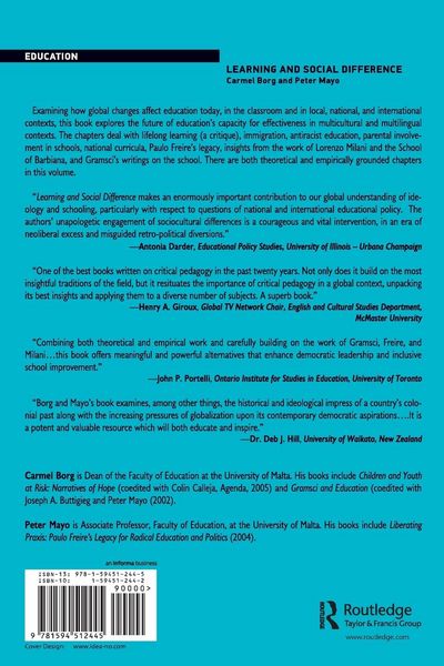Produktbild: Learning and Social Difference