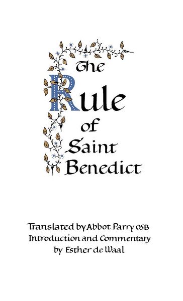Produktbild: The Rule of Saint Benedict