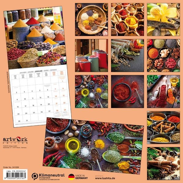 Produktbild: Food & Spices/Speisen und Gew&uuml;rze 2024