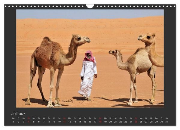 Produktbild: Zauber des Oman (Wandkalender 2027 DIN A3 quer), CALVENDO Monatskalender