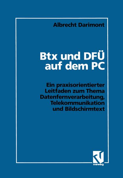 Produktbild: Btx und DF&Uuml; auf dem PC