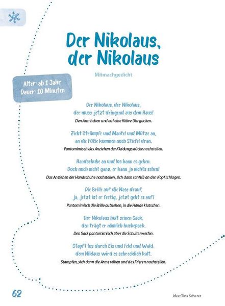 Produktbild: Das Krippen-Jahreszeitenbuch: Mitmachgeschichten und Mitmachgedichte