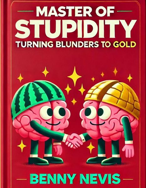 Produktbild: Master of Stupidity: Turning Blunders to Gold  A Satirical Exploration of Human Folly Through the Eyes of Einstein and Cipolla