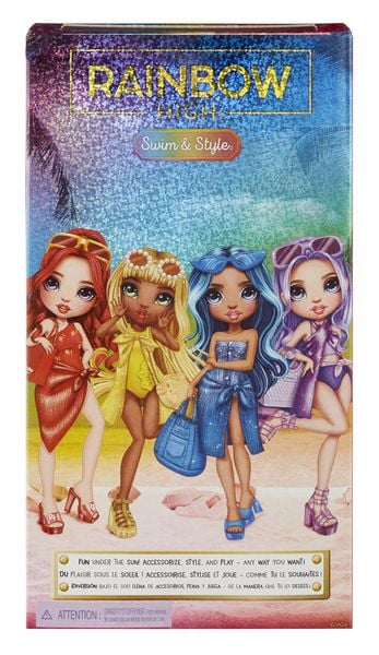 Produktbild: Rainbow High Swim & Style Fashion Doll- Violet (Purple)
