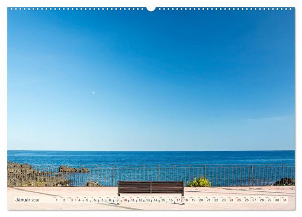 Produktbild: Sizilien: Trauminsel im Mittelmeer (hochwertiger Premium Wandkalender 2026 DIN A2 quer), Kunstdruck in Hochglanz