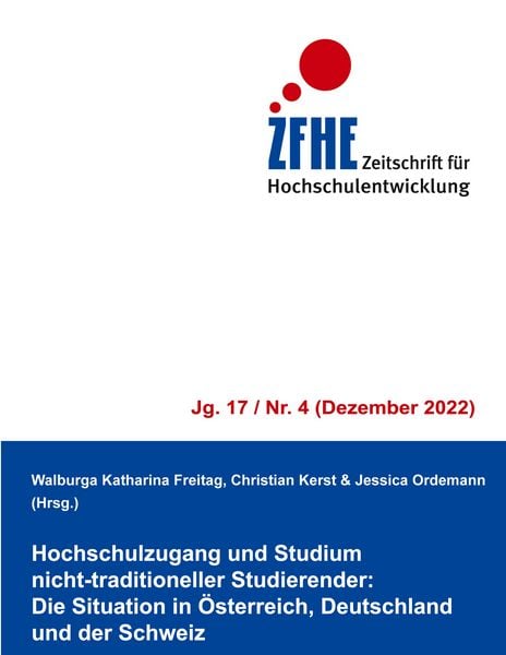 Produktbild: Hochschulzugang und Studium nicht-traditioneller Studierender: Die Situation in &Ouml;sterreich, Deutschland und der Schweiz