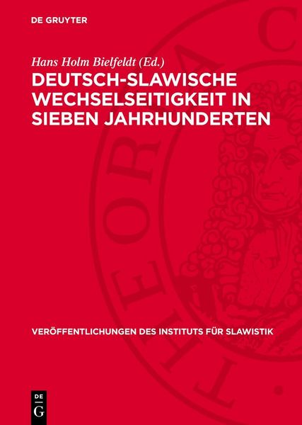 Produktbild: Deutsch-Slawische Wechselseitigkeit in sieben Jahrhunderten