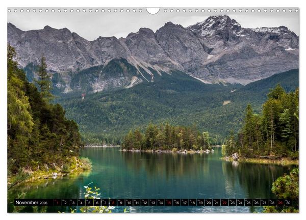 Produktbild: Traumlandschaft Werdenfelser Land - Teil I (Wandkalender 2026 DIN A3 quer), CALVENDO Monatskalender