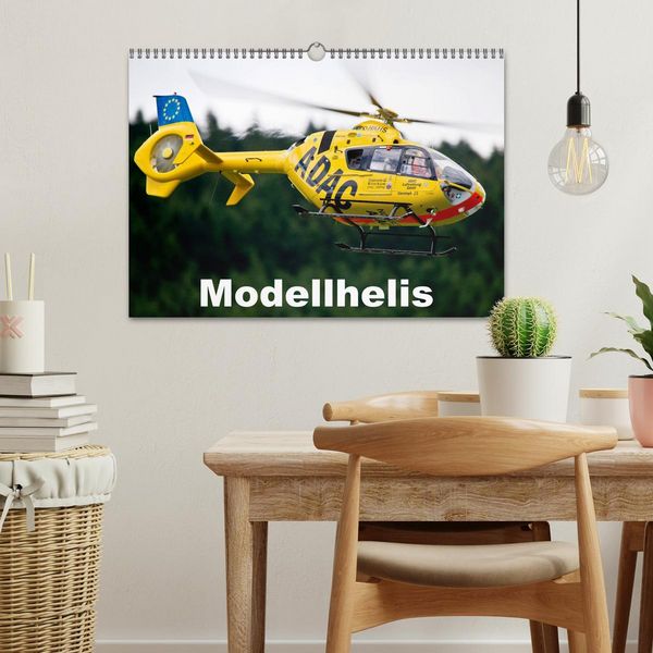 Produktbild: Modellhelis (Wandkalender 2026 DIN A3 quer), CALVENDO Monatskalender