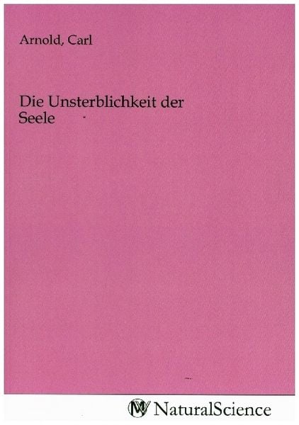 Produktbild: Die Unsterblichkeit der Seele