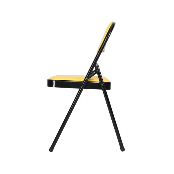 Produktbild: HTI-Living Klappstuhl Wedigo PVC Gelb Schwarz Klappstuhl Wedigo PVC Gelb Schwarz