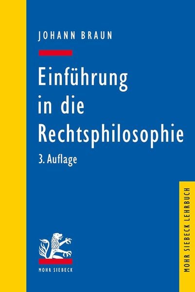 Produktbild: Einf&uuml;hrung in die Rechtsphilosophie