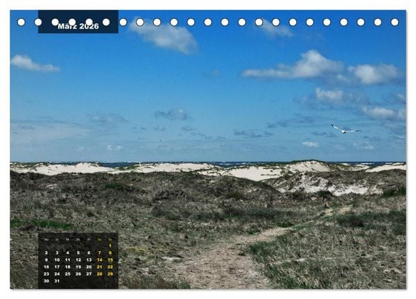 Produktbild: Texel Insel mit Charakter (Tischkalender 2026 DIN A5 quer), CALVENDO Monatskalender