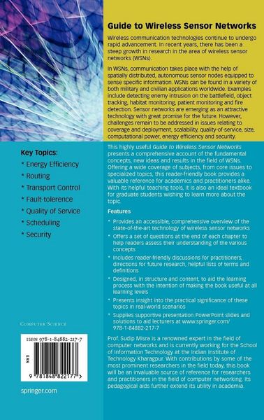 Produktbild: Guide to Wireless Sensor Networks