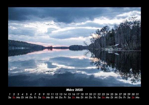 Produktbild: Die Seen der Erde 2025 Fotokalender DIN A3