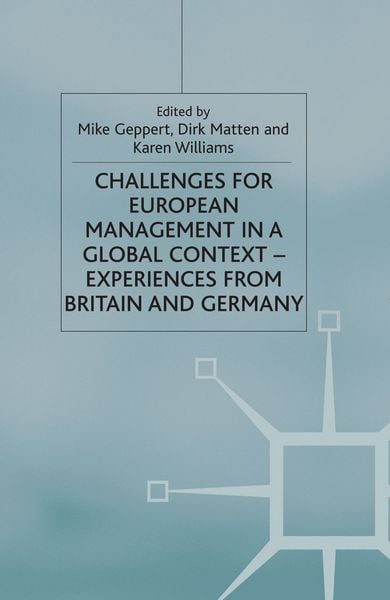 Produktbild: Challenges for European Management in a Global Context