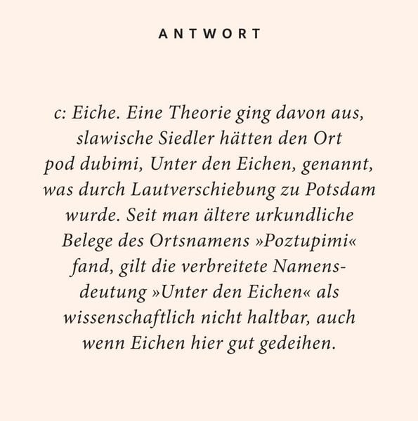 Produktbild: Potsdam-Quiz