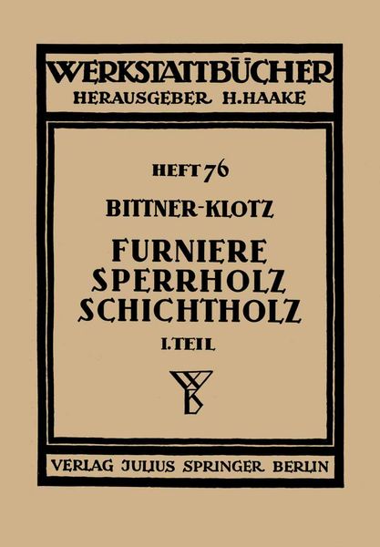 Produktbild: Furniere &mdash; Sperrholz Schichtholz