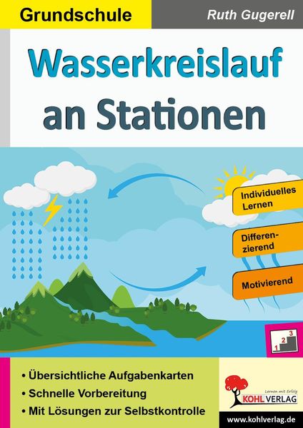 Produktbild: Wasserkreislauf an Stationen / Grundschule