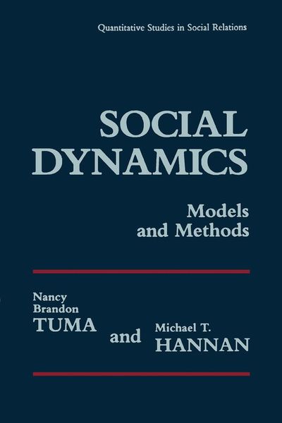 Produktbild: Social Dynamics Models and Methods