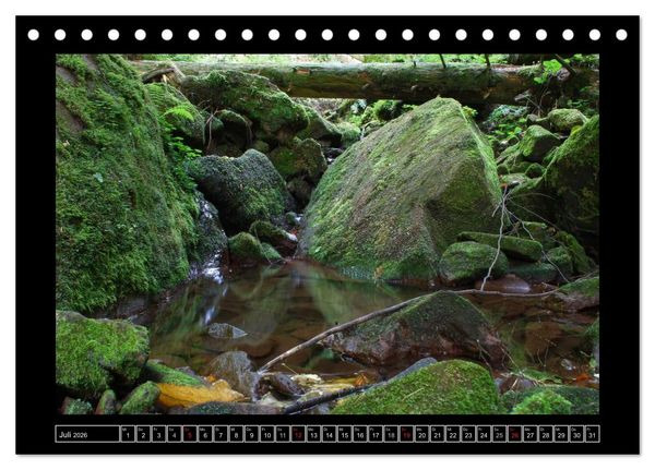 Produktbild: Odenwald - Landschaft sehen (Tischkalender 2026 DIN A5 quer), CALVENDO Monatskalender