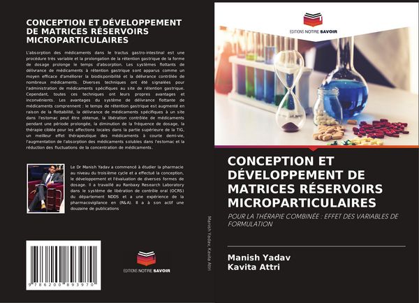 Produktbild: Conception Et D&eacute;veloppement De Matrices R&eacute;servoirs Microparticulaires