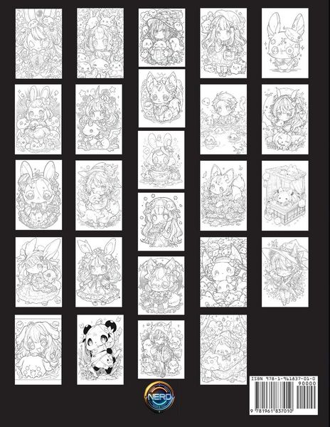 Produktbild: Chibi Gothic Cutie Coloring Book