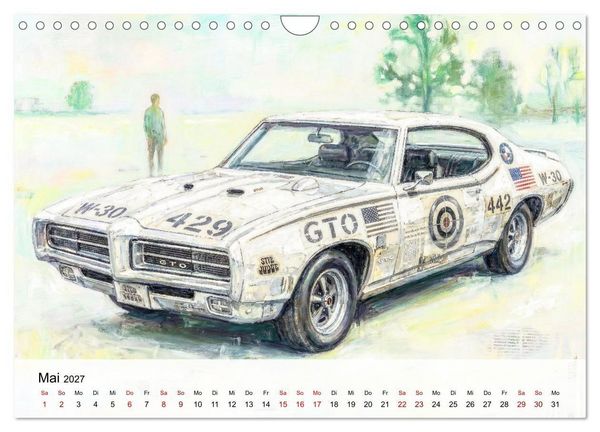 Produktbild: Steroide auf vier R&auml;dern (Wandkalender 2027 DIN A4 quer), CALVENDO Monatskalender