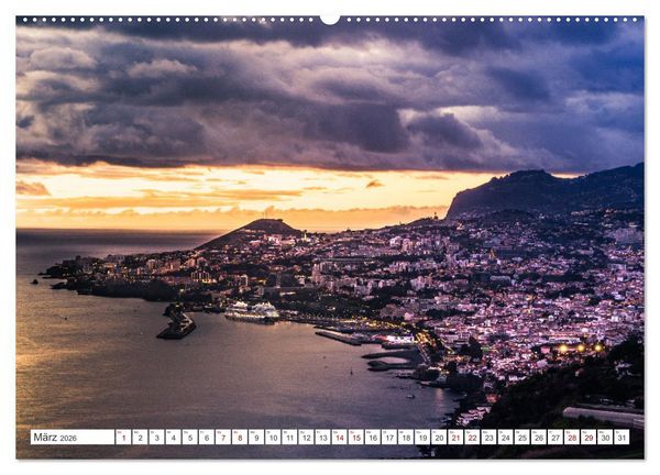 Produktbild: Madeira - Eine Perle im Atlantischen Ozean (Wandkalender 2026 DIN A2 quer), CALVENDO Monatskalender