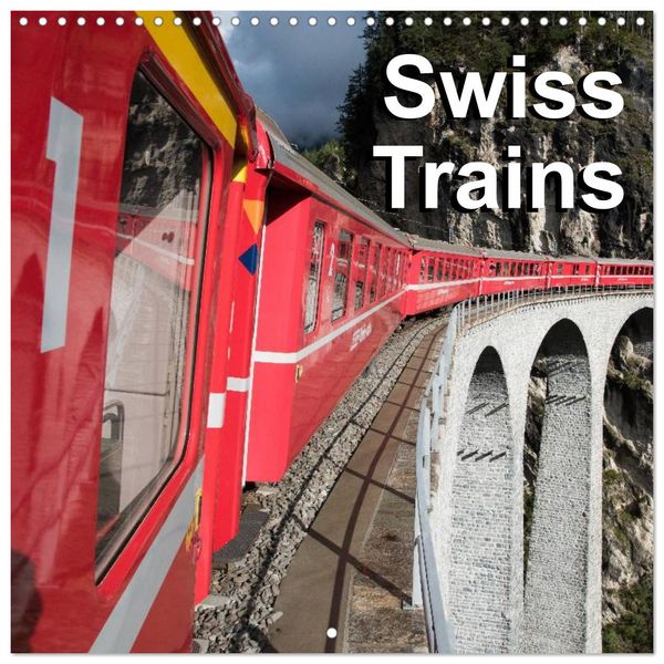 Produktbild: Swiss Trains (Wall Calendar 2026 12 &times; 12 Inch) CALVENDO 12 Month Wall Calendar