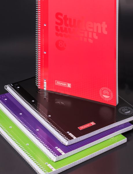 Produktbild: Brunnen Collegeblock Premium Student A4 kariert Lineatur 28 kiwi