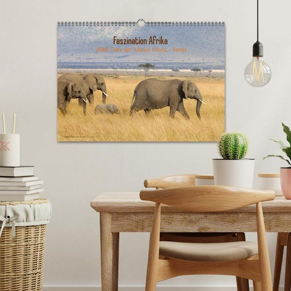 Produktbild: Faszination Afrika - wilde Tiere der Masai Mara - Kenia (Wandkalender 2026 DIN A3 quer), CALVENDO Monatskalender