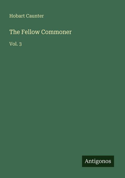 Produktbild: The Fellow Commoner