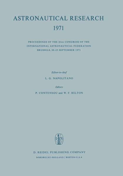 Produktbild: Astronautical Research 1971