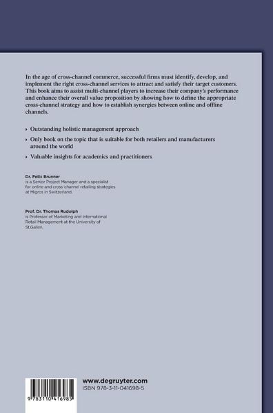 Produktbild: Toward Cross-Channel Management