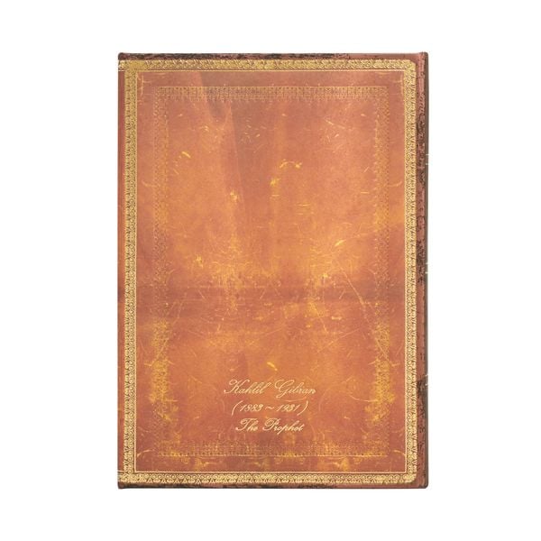 Produktbild: Hardcover Notizbuch Kahlil Gibran, Der Prophet, Midi, Liniert