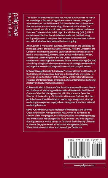Produktbild: Thought Leadership in Advancing International Business Research