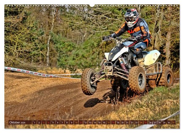 Produktbild: Quad - so cool (hochwertiger Premium Wandkalender 2026 DIN A2 quer), Kunstdruck in Hochglanz
