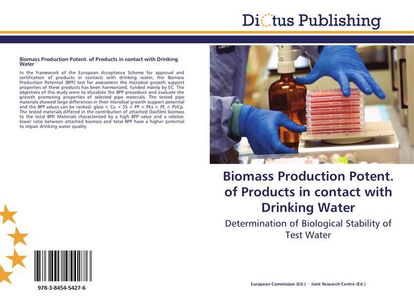 Produktbild: Biomass Production Potent. of Products in contact with Drinking Water