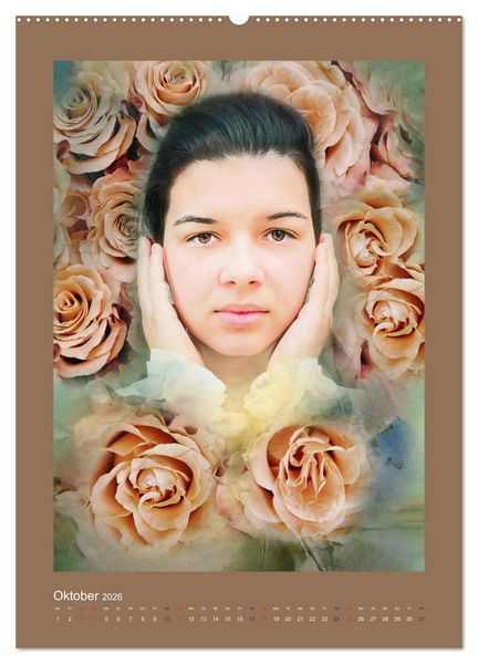 Produktbild: Blumen Melodie (Wandkalender 2026 DIN A2 hoch), CALVENDO Monatskalender